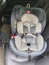 感恩（ganen）婴儿童安全座椅汽车用0-4-12岁宝宝车载i-Size认证360旋转星越-灰 实拍图