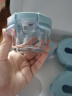 babycare婴儿辅食盒玻璃宝宝辅食保鲜工具便携防漏可蒸煮冷冻4个装蒙因蓝 实拍图