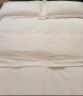 源生活 白色酒店四件套 纯棉床单被套 名宿招待所1.8米床（220*240cm） 实拍图