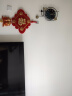 美世达钟表装饰挂钟客厅简约北欧创意现代挂墙艺术时尚网红家用大气时钟 502小号：小号:30*54cm 实拍图