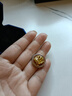 熙妃 男士胸針 鈦鋼雙色鳶尾花徽章 紳士氣質(zhì)款胸花 商務(wù)休閑 西裝大衣服裝配飾單只 曬單實拍圖