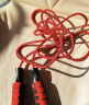 ADKING 专业成人跳绳健身器材尼龙运动体育用品儿童体能训练 胶棉手柄（红色） 8MM（健身款） 实拍图