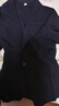 羅蒙（ROMON）輕奢女裝西服套裝女2024夏季新款氣質(zhì)時尚職業(yè)女神范減齡西裝外套 藏藍(lán)色【兩件套/裝】 L 建議【101-115斤】 曬單實(shí)拍圖