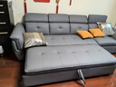 顧巢（Koonest）電動(dòng)頭層牛皮真皮多功能沙發(fā)床現代簡(jiǎn)約折疊兩用小戶(hù)型客廳3620 【可調節頭靠】功能位+三位拖床2.95米 升級版乳膠座包 曬單實(shí)拍圖