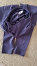 NIUKAILE瑜伽運動(dòng)緊身褲女秋冬歐美裸感蜜桃臀健美高腰美臀無(wú)縫提臀健身褲 醬茄紫瑜加褲+護腕 L (建議120-135斤） 曬單實(shí)拍圖