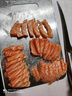 新鮮國產(chǎn)新疆三文魚(yú)整條生吃中段生魚(yú)片刺身日料壽司拼盤(pán)即食海鮮 （切片）兩盒 簡(jiǎn)裝 800g 曬單實(shí)拍圖