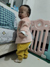 G.DUCKKIDS寶寶保暖衣套裝秋冬裝無(wú)骨嬰兒內衣加絨加厚兒童高腰秋衣秋褲打底 粉色 【加絨加厚】 73 (建議3-6個(gè)月) 曬單實(shí)拍圖