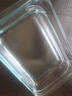 菲內克斯耐熱玻璃魚(yú)盤(pán)玻璃烤盤(pán)蒸魚(yú)盤(pán)沙拉盤(pán)耐高溫烘焙烤盤(pán)微波爐用 長(cháng)方形1L+1.5L【加手套】 曬單實(shí)拍圖