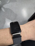 watchbond適用三星Galaxy手環(huán)Fit3磁吸編織滑扣表帶智能運動三代手表編織男生女生夏天腕帶舒適透氣表鏈配件 【升級磁吸丨編織滑扣】太空灰+銀接頭 適用：三星Galaxy Fit3 曬單實拍圖