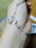 芯奢手鏈女雙層星星鈴鐺女生精致簡(jiǎn)約學(xué)生鈴紀念紀念生日禮物送女友 曬單實(shí)拍圖