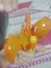 庄臣宝可梦神奇宝贝喷火龙口袋妖怪玩具宠物小精灵手动变形机器人玩具套装-喷火龙+精灵球儿童礼物 实拍图