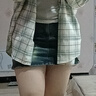 菲尼東爵（FNAADOOG）做舊復古牛仔半身裙包臀裙女秋冬辣妹腰小個子短裙牛仔裙 復古藍8036 2XL 【建議 135-150斤】 曬單實拍圖
