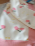迪士尼品牌兒童羊毛衫女童毛衣春秋冬加絨開(kāi)衫女寶寶時(shí)尚櫻桃加厚保暖 粉色 140 適合身高130-140CM 曬單實(shí)拍圖