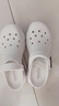 斯凱奇（Skechers）洞洞鞋厚底沙灘涼鞋女外穿高級感包頭踩屎感多巴胺泡泡鞋 白色/WHT 40 尺碼偏大，建議選小一碼 曬單實(shí)拍圖