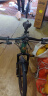 Jeep吉普Jeep儿童自行车6-10岁男孩女孩自行车儿童单车山地车学生车 星耀-单速辐条轮 -炫酷黑 20寸（适合身高1.25m-1.5m） 实拍图