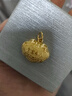 菜百首飾 黃金吊墜 足金長(cháng)命富貴寶寶鎖吉祥兒童鎖 計價(jià) HJ 周歲 黃金吊墜/項墜（不含鏈） 約3.93g 曬單實(shí)拍圖