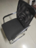 百魅（BAIMEI） 电脑椅办公椅久坐 椅子家用网布椅可升降会议椅书房舒适人体工学 黑框黑网-弓形椅 实拍图