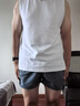 在禮男士短褲夏季三分褲外穿高端速干可下水運(yùn)動(dòng)游泳褲休閑沙灘褲 孔雀藍(lán) XL 曬單實(shí)拍圖