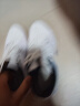 李宁（LI-NING）羽毛球鞋男女款专业比赛训练运动鞋透气舒适 标准白/古法金 41  实拍图