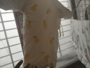 童泰新生儿衣服婴儿初生0-3个月宝宝纯棉半背衣四季2件装 漫音小树蓝 52cm 实拍图