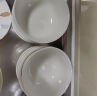浩雅景德镇陶瓷碗具高脚碗米饭碗汤碗 金粉世家高脚碗10个装 实拍图