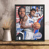 保羅喬治簽名海報相框擺件nba籃球球星裝飾畫掛畫紀念品周邊手辦 (10寸)保羅喬治-2 20.3*25.4cm3 曬單實拍圖
