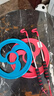 Aseblarm滾鐵環(huán)小學(xué)生兒童成人玩具加粗滾鐵圈推環(huán)戶外親子團(tuán)建游戲道具 升級版加粗加厚-紅色 中號30CM【伸縮桿27-74cm】 曬單實(shí)拍圖