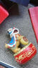 漢京（hanjing）銅獅子擺件一對招財醒獅辦公室客廳玄關(guān)酒柜工藝品喬遷開(kāi)業(yè)禮物 雄獅獻瑞帶鼓一對 13*13*21CM 曬單實(shí)拍圖