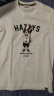 哈吉斯（HAZZYS）男装 2024夏季新款男上衣卡通大狗图案圆领短袖T恤男ASTZE0BBX69 米黄色OW 170/92A 46 晒单实拍图