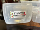 家の物语（KATEI STORY）日本进口冰柜冰箱冷冻室层速冻收纳盒整理神器储物保鲜盒子食品级 长方形1.3L（三个装） 实拍图