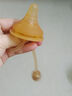 樂起奶嘴仿真母乳質感新生嬰兒離心超軟防脹氣偏心通用貝親寬口徑 棕色新款中心奶嘴（7個月以上） 曬單實拍圖