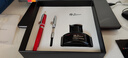 PIMIO 畢加索T708鋼筆墨水禮盒套裝成人商務(wù)辦公男女生學(xué)生用美工禮盒套裝禮品定制 黑色銀夾（0.5明尖+0.7美工尖）雙筆頭 曬單實(shí)拍圖