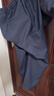 無印良品（MUJI） Labo 男女通用 具有防污性能的工裝褲男式女式無性別 藏青色 XS (160/68A) 曬單實拍圖