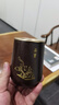 冠發(fā)黑檀木茶筒筆筒茶道擺件六君子收納筒收納盒功夫茶具配件單筒 黑檀木(品茶單筒) 曬單實(shí)拍圖