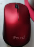 ifound（方正科技）W636无线鼠标 无线电脑鼠标办公通用mouse可爱女生便携小巧USB鼠标1000DPI 红色 实拍图