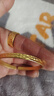 匠蘊黃金手鐲男女足金999厚實(shí)大氣霸氣帥酷穩重個(gè)性開(kāi)口龍鱗送禮 面寬5mm 30g 下單留言手圍 按實(shí)物金重退補 曬單實(shí)拍圖