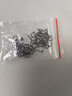 無上佳品 管付伊勢(shì)尼歪嘴魚鉤散裝魚鉤帶圈有倒刺海釣魚鉤帶孔魚鉤 50枚 3號(hào) 曬單實(shí)拍圖