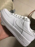 耐克（NIKE）女鞋 夏季新款時(shí)尚運動(dòng)鞋AF1空軍一號防滑舒適小白鞋板鞋休閑鞋子 DH2920-111純白(GS) 38 曬單實(shí)拍圖