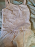 小茉莉舞蹈小茉莉兒童吊帶芭蕾體服舞蹈練功服女童芭蕾舞裙紗裙藝考形體服夏 水粉（體服帶裙擺） 140 曬單實拍圖