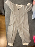 棉棉柔寶寶連體衣春秋季嬰兒衣服純棉a類哈衣男女?huà)胗變哼B身衣秋裝睡衣 曬單實(shí)拍圖