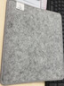 SHYI新款鼠標(biāo)墊/毛氈無(wú)紡布料/電競(jìng)游戲電腦辦公家用/鎖邊簡(jiǎn)約小號(hào)超大高顏值輕奢ins風(fēng)無(wú)味透氣吸汗 方形240*200*4mm（加厚鎖邊） 曬單實(shí)拍圖