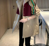 莉紗芙特短外套女士裝高檔2025年春秋季新款夾克棒球服休閑洋氣小香風衣服 拼色 L （建議：110-120斤） 曬單實拍圖