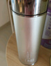 臻匯銀上善若水保溫杯999足銀內膽帶茶漏智能顯溫雪花銀生日禮物送長(cháng)輩 上善若水-銀色 曬單實(shí)拍圖