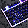灵蛇（LINGSHE）MK235有线键鼠套装 防水游戏键鼠套装 背光吃鸡鼠标键盘游戏套装 黑色 实拍图