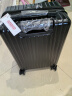 美旅箱包时尚商务可登机行李箱20英寸轻便拉杆箱飞机轮旅行密码箱79B黑色 实拍图