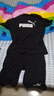 彪馬（PUMA）套裝男裝2025新款秋季跑步健身訓練快干透氣休閑短袖T恤 束腳長(cháng)褲 527344-01+657390-03 S(170) 曬單實(shí)拍圖