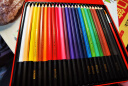晨光(M&G)文具24色水溶性彩铅铁盒 初学者学生美术绘画填色彩色铅笔 含笔刷礼物儿童画画女孩生日出游DIY手工 实拍图