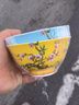 傳世瓷碗家用新款景德鎮(zhèn)陶瓷碗高腳琺瑯彩飯碗中式碗碟套裝骨瓷壽碗 藍(lán)底喜上眉梢4.5英寸高腳碗 口徑 曬單實(shí)拍圖