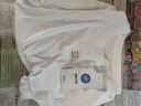 361°儿童速干短袖2024夏季男女童(3-12岁)运动上衣透气短T恤 130白 实拍图