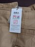 啄木鳥(niǎo)夏季新款薄五分褲男短褲寬松直筒休閑運動(dòng)多袋工裝中褲子馬褲沙灘 卡其色 30 曬單實(shí)拍圖